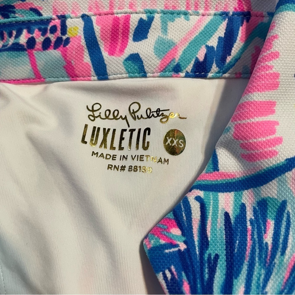 Lilly Pulitzer X Meryl Luxletic Dania Ravello Blue Dress NWT - Picture 3 of 12